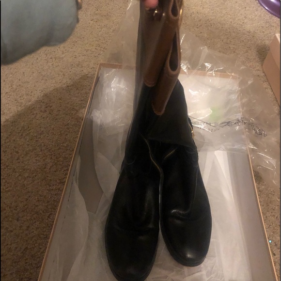 Original Michael kors black and mocha boots - Picture 2 of 7